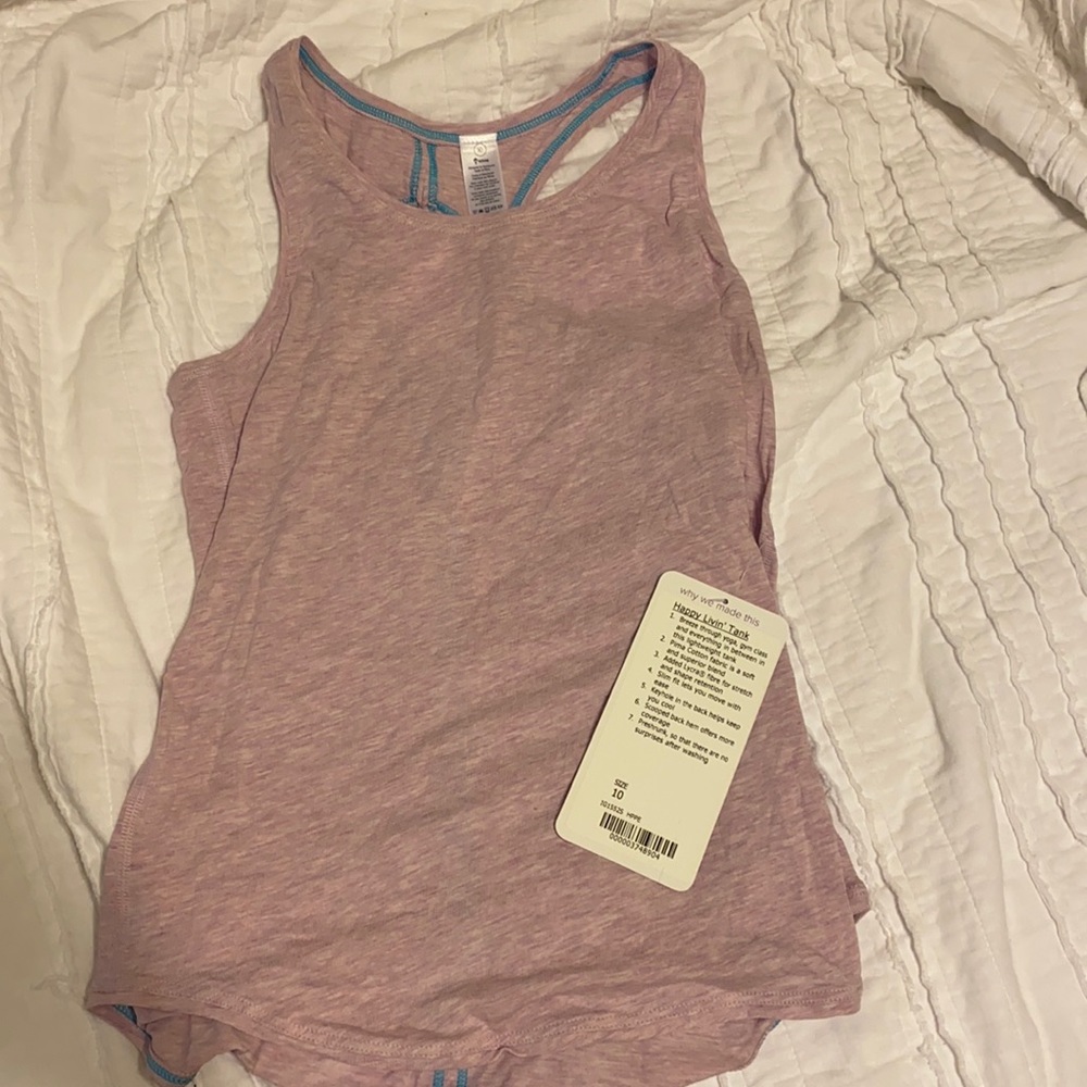 Kids lulu tank new with tags!